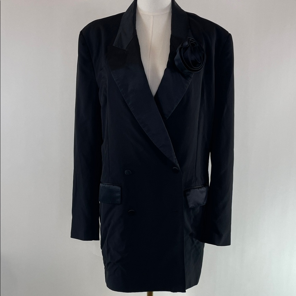 Bardot Joelle Tuxedo Dress, L - Picture 7 of 11